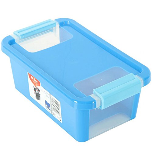 KIS Bi Box 8451000 0454 01 – Caja de Almacenamiento de plástico, Azul/Transparente, 3 L