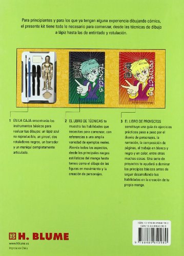 Kit completo de dibujo manga: 63 (Artes, técnicas y métodos)