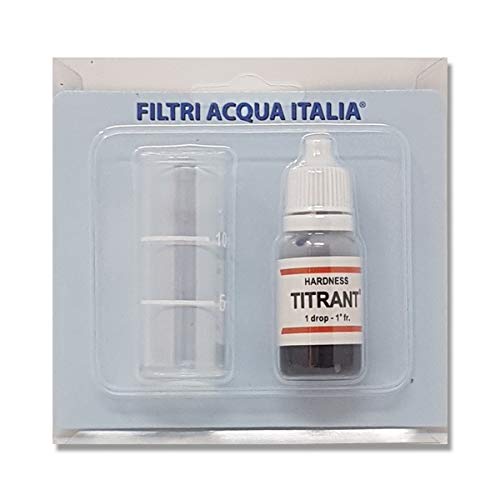 Kit de análisis de la dureza del agua Titrant (grados franceses) para medir la cal