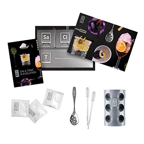 Kit de coctelería molecular R-EVOLUTION para gin-tonics de Molecule-R