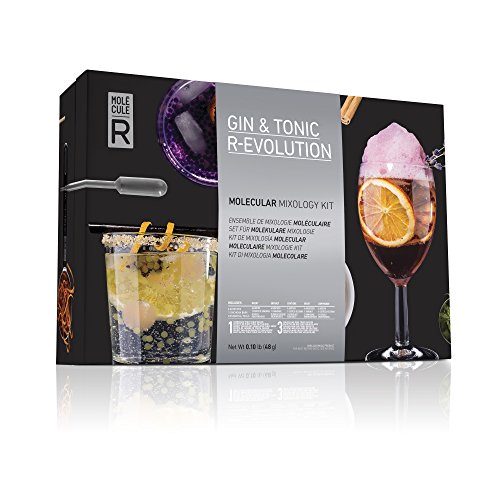 Kit de coctelería molecular R-EVOLUTION para gin-tonics de Molecule-R