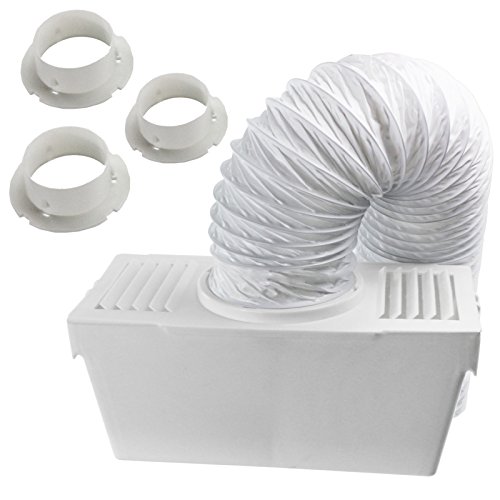 Kit de manguera de ventilación con 3 adaptadores, de Spares2go, para secadora White Knight, 1,2 m