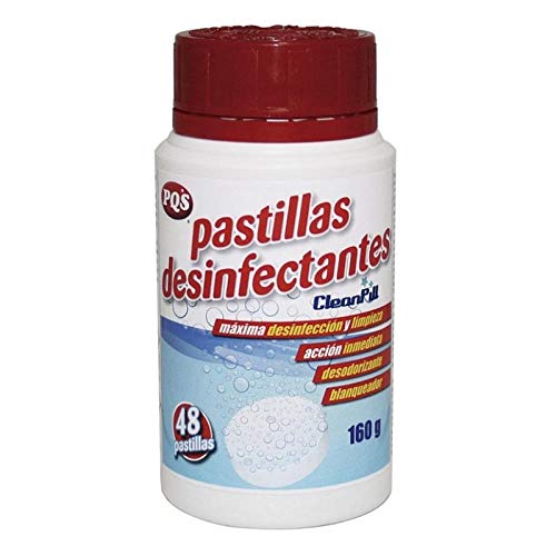 Kit Especial Hostelería; Desinfección y Lavado: 4 Botes Cloro Desinfectante x 160 gr. + Test Medición Cloro altos rangos 200 tiras