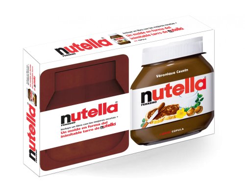 Kit Nutella: Incluye un libro con las mejores recetas + Un molde en forma del inimitable tarro de nutella (Kits Cúpula)