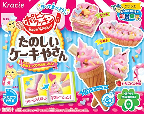 Kit para preparar dulces Popin' Cookin' Funny Cake House (juguete, importado de Japón)