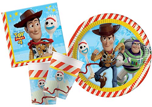 Kit Party Tabla Disney Toy Story 4 S (8 persone) multicolor