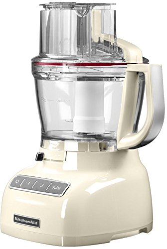 KitchenAid 5KFP1335EAC - Robot de cocina, con capacidad del tazón de 3.1 l, 220-240 V, 49 x 28 x 26 cm, color blanco