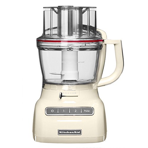 KitchenAid 5KFP1335EAC - Robot de cocina, con capacidad del tazón de 3.1 l, 220-240 V, 49 x 28 x 26 cm, color blanco