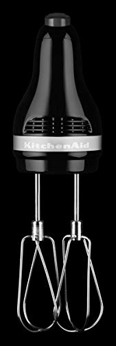 KitchenAid 5KHM5110EOB BATIDORA DE Varillas DE 5 VELOCIDADES, Negro Onix