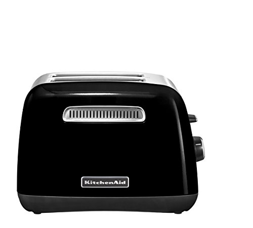 KitchenAid 5KMT2115EOB - Tostador (2 rebanada(s), Negro, Metal, Botones, Giratorio, 220-240 V, 50 - 60 Hz)