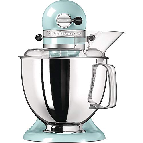 KitchenAid Artisan - Robot de cocina (4,8 L, Azul, palanca, 220 RPM, 1,454 m, AC)