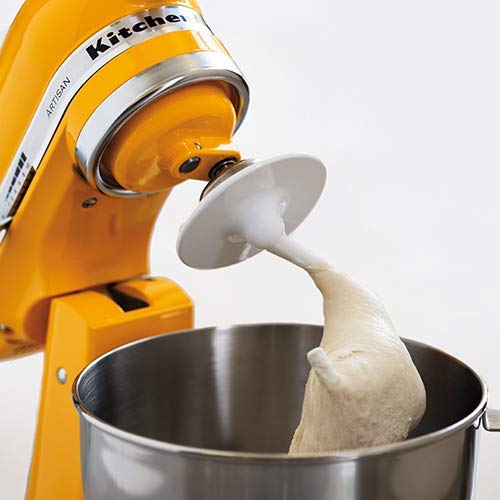 KitchenAid K45DH - Gancho de amasar para robot de cocina 5KSM90/150, color blanco