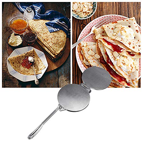 KitchenCraft - Prensa para tortilla de aluminio, 8 cm, herramienta de restaurante estilo mexicano