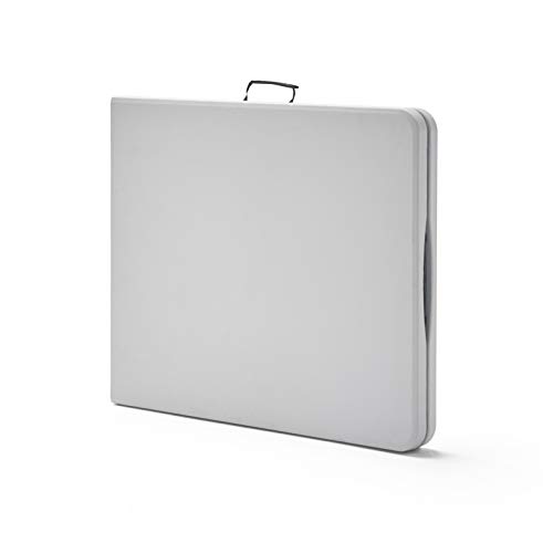 KitGarden KG Mesa Plegable Multifuncional, Blanco, Folding 180, 180x74x74