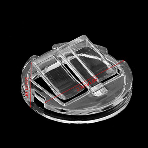 KJ-KUIJHFF anillo de dedo transparente soporte de exhibición joyería bandeja anillo escaparate plástico