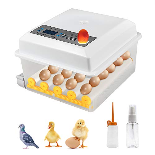 KKTECT Incubadora De Huevo Hatcher suministro De Huevo Incubadora Automática Capacidad Para 9-16 Huevos De Gallina,Digital Incubadora Aves De Corral, Pato, Codorniz, Reptil