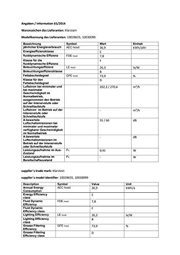 Klarstein Lorea 60 campana extractora con filtro de carbón activo - Extractor de humos, 280 m³/h, Vidrio frontal, Circulación de aire, Control táctil, Iluminación LED, 3 niveles, Blanco