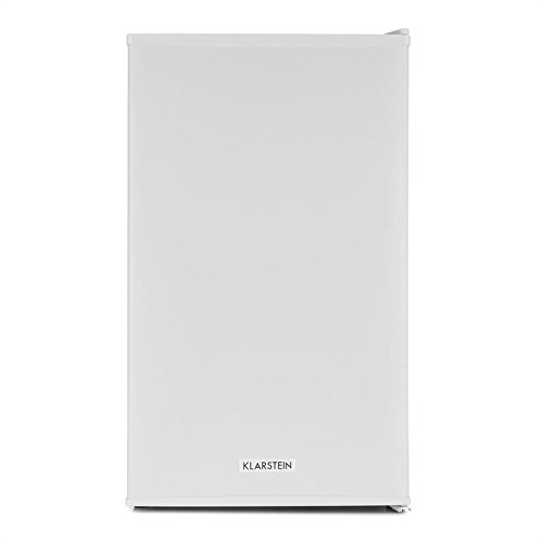 KLARSTEIN MKS-6 Nevera minibar - Frigorífico Clase A, Capacidad 66L, 3 Niveles de Temperatura 5-15°C, Silencioso 33dB, 83W, Iluminación Interior, Estanterías, Compartimentos Laterales, Blanco