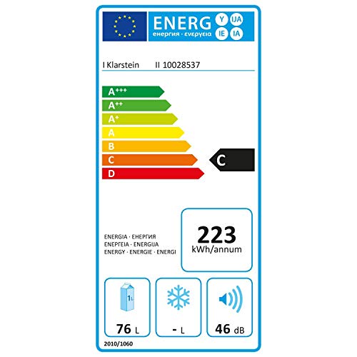 Klarstein Reserva 27D - Nevera para vinos, Nevera para bebidas, 27 Botellas, 2 Zonas, 8 Baldas de madera, Iluminación LED, Módulo independiente, Silencioso, Pantalla LCD, Negro-plateado