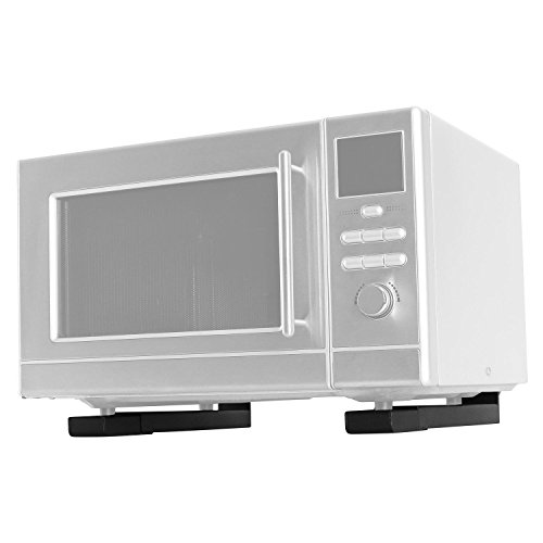 Klarstein Set Luminance Prime Microondas Convección con Grill con soportes (potencia máxima de 900W, capacidad de 28 litros, programas autimáticos, caja acero inoxidable, función descongelado)