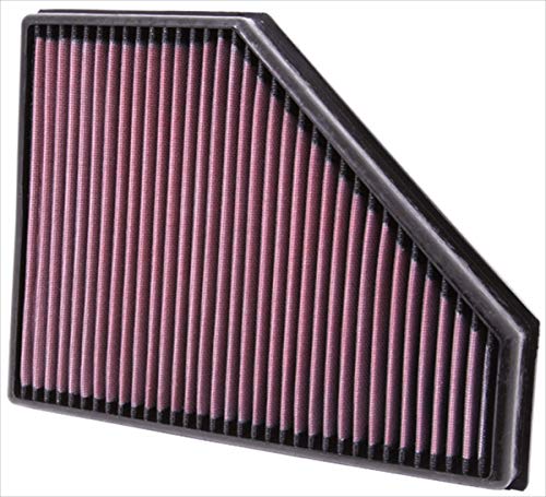 K&N 33-2942 Filtro de Aire Coche, Lavable y Reutilizable