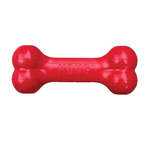 KONG - Goodie Bone - Hueso dispensador de golosinas en Caucho Resistente - para Perros Grandes