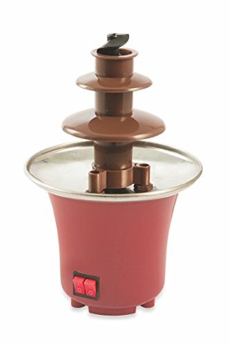 Kooper – 2408955 fuente Fondue willychoc, 65 W, Rojo