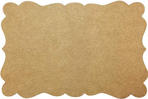 Kraft Natural Marrón Etiquetas de Regalo, 51 x 76 mm 2 x 3 Pulgadas Etiquetas de Regalos 100 Paquete