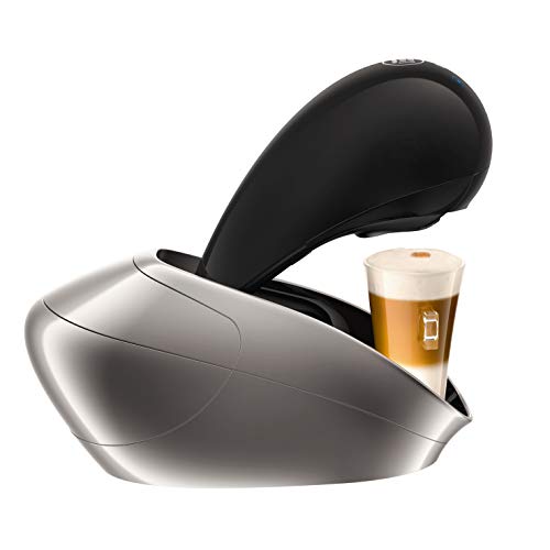 Krups Cafetera automática Movenza + 48 cápsulas Nescafé Dolce Gusto Espresso Intenso (3 x 16 cáp.) (Silver + 48 cápsulas Dolce Gusto Expresso Intenso)