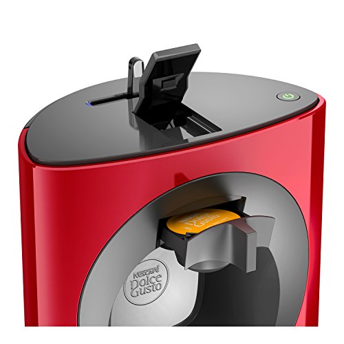 Krups Dolce Gusto Oblo KP1105 - Cafetera de cápsulas, 15 bares de presión, color rojo