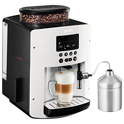 KRUPS Essential Máquina De Café Completa, 1450 W, 1.8 litros, Blanco