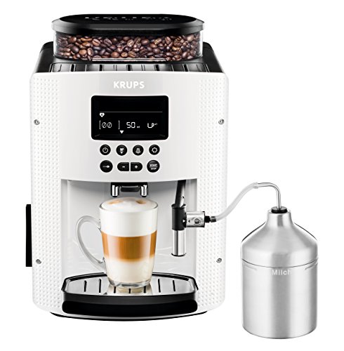 KRUPS Essential Máquina De Café Completa, 1450 W, 1.8 litros, Blanco