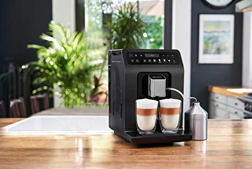 Krups Evidence Plus - Cafetera automática Cafetera automática Negro metálico.