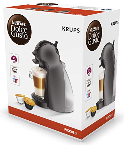 Krups KP100B Cafetera Dolce Gusto y NESCAFÉ Dolce Gusto, Mocha, Pack de 3 x 16 Cápsula