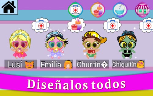 Ksimeritos juego para niñas