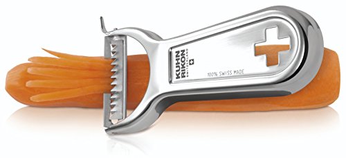 KUHN RIKON, Pelador de juliana Swiss Cruz, Acero inoxidable