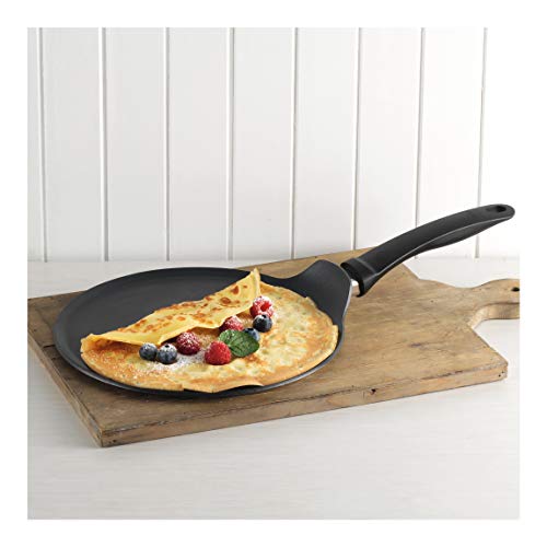 KUHN RIKON, Sarten para crepes antiadherente de aluminio EASY INDUCTION crepera, apta para vitrocerámicas inducción, 25 cm