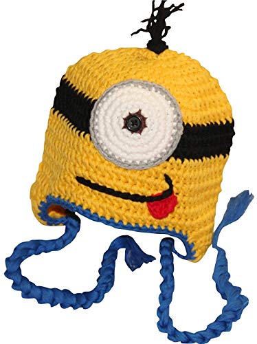 Kuyou Minion Cap – Gorro infantil azul Talla única