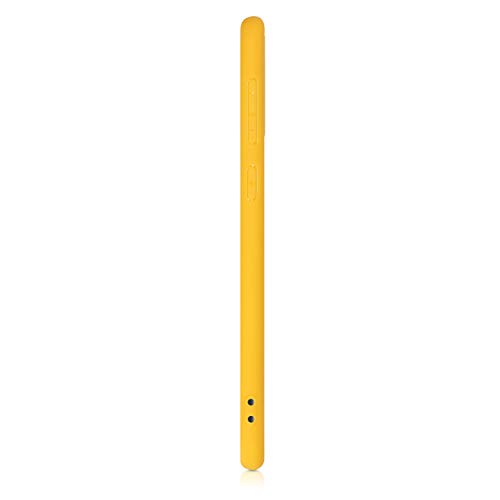 kwmobile Funda Compatible con Samsung Galaxy A30s - Carcasa de TPU Silicona - Protector Trasero en Amarillo Miel