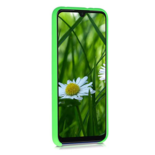 kwmobile Funda Compatible con Xiaomi Mi A3 / CC9e - Carcasa de TPU para móvil - Cover Trasero en Verde Lima