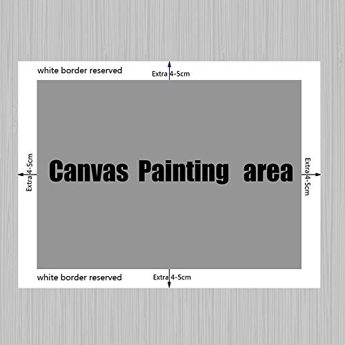 KWzEQ Imprimir en Lienzo Mapa del Mundo Animal de Dibujos Animados para Obras de Arte en la decoración de la Sala de póster60x90cmPintura sin Marco