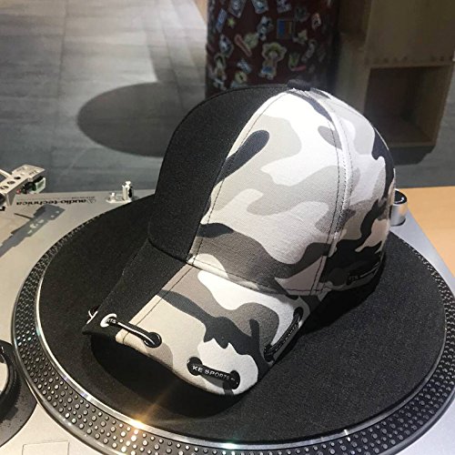 KYXXLD Los Amantes de la Moda de Gorras Sombreros de Camuflaje Hombres y Mujeres de la Calle,B