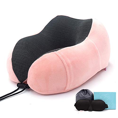 La Almohada En Forma De U Puede Acomodar La Almohada En Forma De U Almohada De Viaje De Tela MagnéTica Almohada De Cuello Cervical Transpirable De 12 Cm Para La Piel