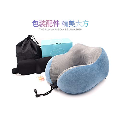 La Almohada En Forma De U Puede Acomodar La Almohada En Forma De U Almohada De Viaje De Tela MagnéTica Almohada De Cuello Cervical Transpirable De 12 Cm Para La Piel