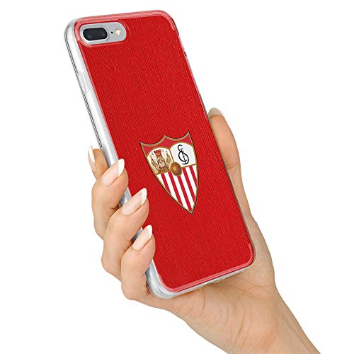 LA CASA DE LAS CARCASAS Funda Oficial Sevilla Escudo Color Fondo Rojo para Samsung Galaxy A20e