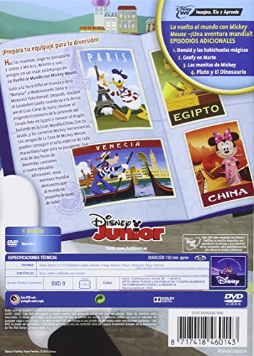 La Casa De Mickey Mouse: La Vuelta Al Mundo Con Mickey Mouse [DVD]