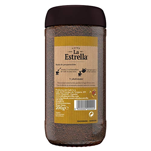 La Estrella - Café Soluble Natural, 200g