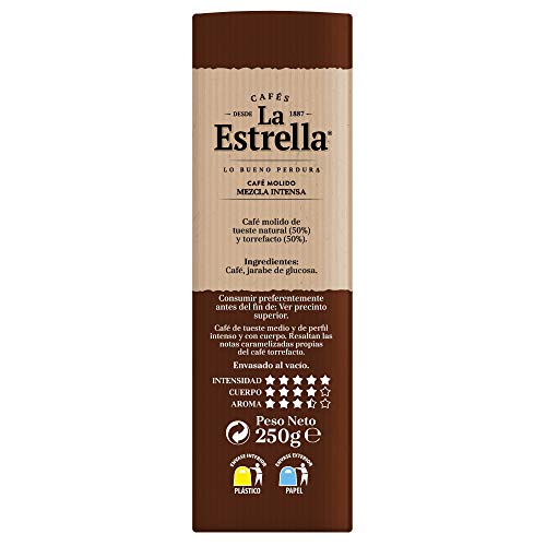 La Estrella - Café Tostado Molido Mezcla - 250 g