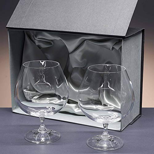 la galaica | Set de 2 Copas de Cristal para coñac o Brandy - Colección Gastro.