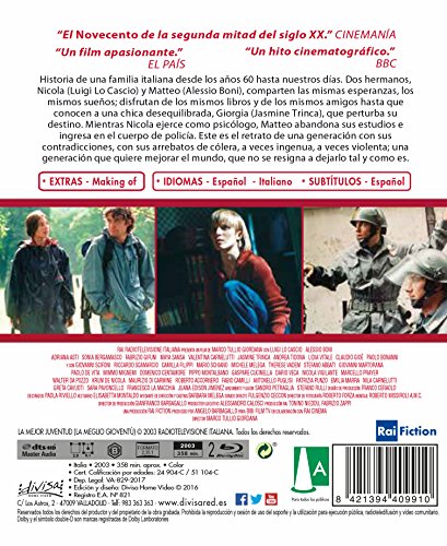 La mejor juventud [Blu-ray]